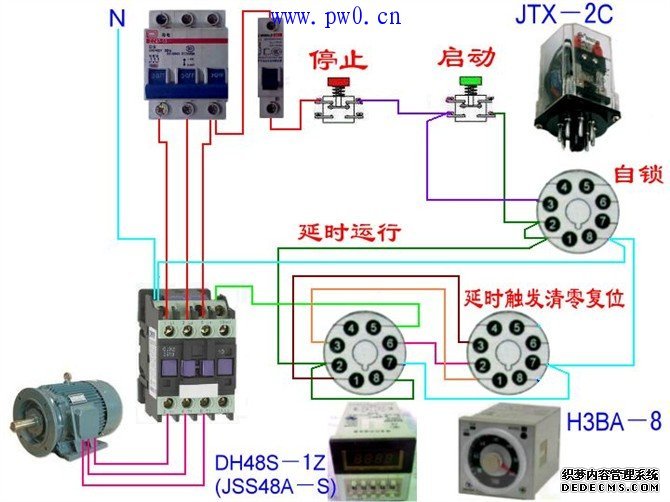 电工最常见的电路图