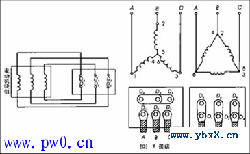 三相感应电机接线方法