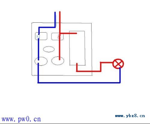 一开五孔插座接线图