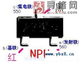 数字万用表测三极管