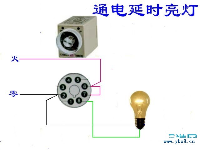 实用电路实物接线图