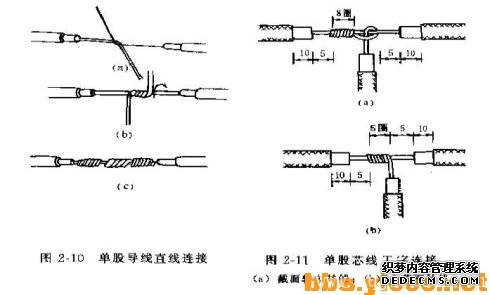 电线接头标准规范接法图解