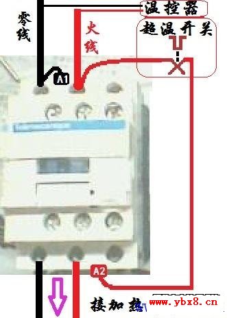 220交流接触器接线图