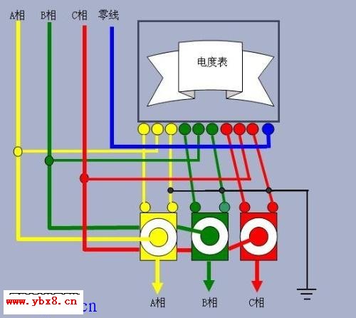 三相电机接线图