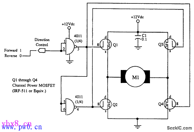 电机方向控制电路