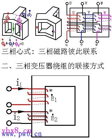 三相变压器接线图