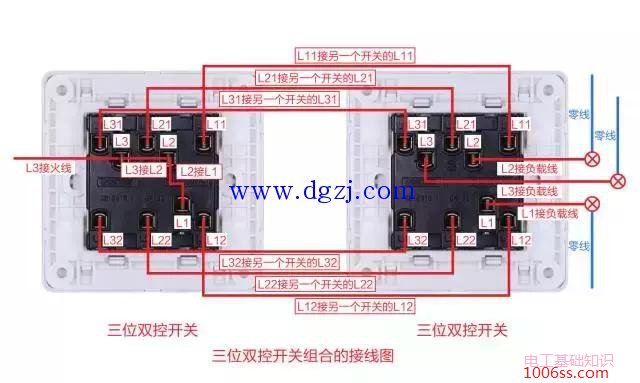 墙壁开关怎么接线图?墙壁开关接线图大全