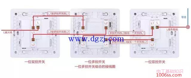 墙壁开关怎么接线图?墙壁开关接线图大全