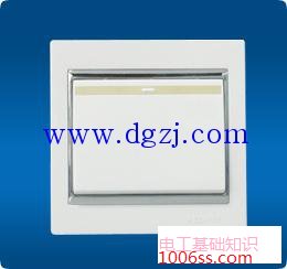 双联开关实物图及接线图