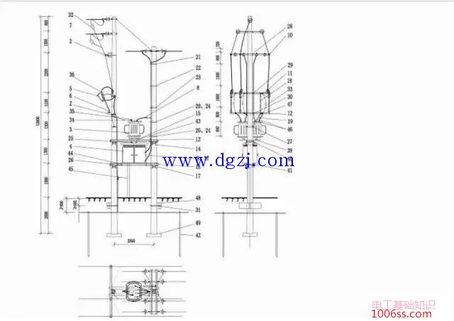 柱上变压器及低压配电线路设计规范图解
