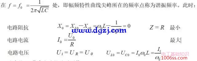 rlc串联谐振电路特性研究