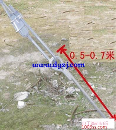 电力拉线制作及安装方法图解