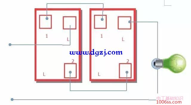 双联开关的原理是什么?双联开关的接法有几种