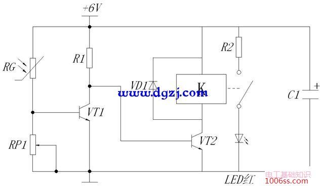 光控电路图及光电效应的有关知识