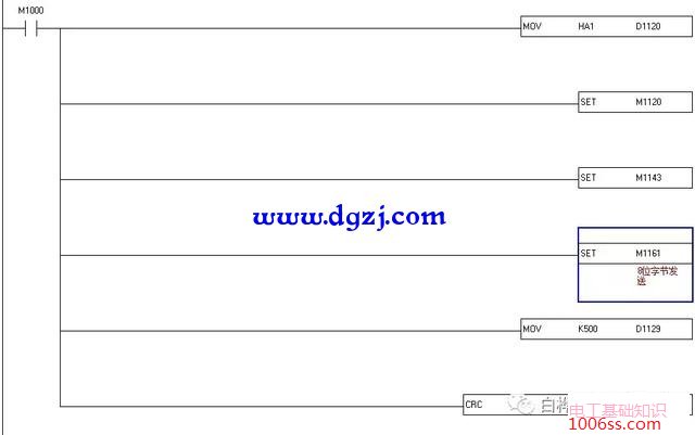 台达PLC modbusRTU通信H04功能码的RS指令使用