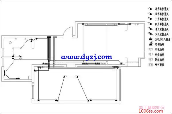 家装电路布线图及家装电线布线标准规范