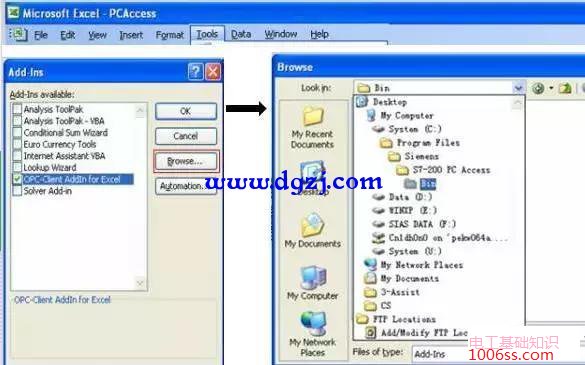 使用PC Access与S7-200 PLC连接
