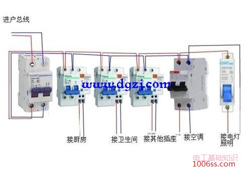 配电箱里既有漏电开关也有空气开关为什么这么配置