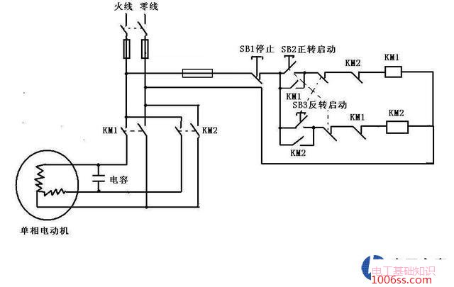 电风扇插头拔下来换个方向插进去为什么不会反转