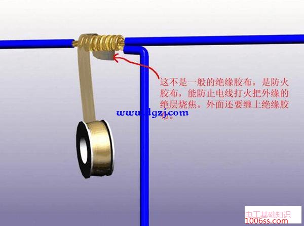 电线导线连接方法_电线接线缠绕方法_电线连接方法图解