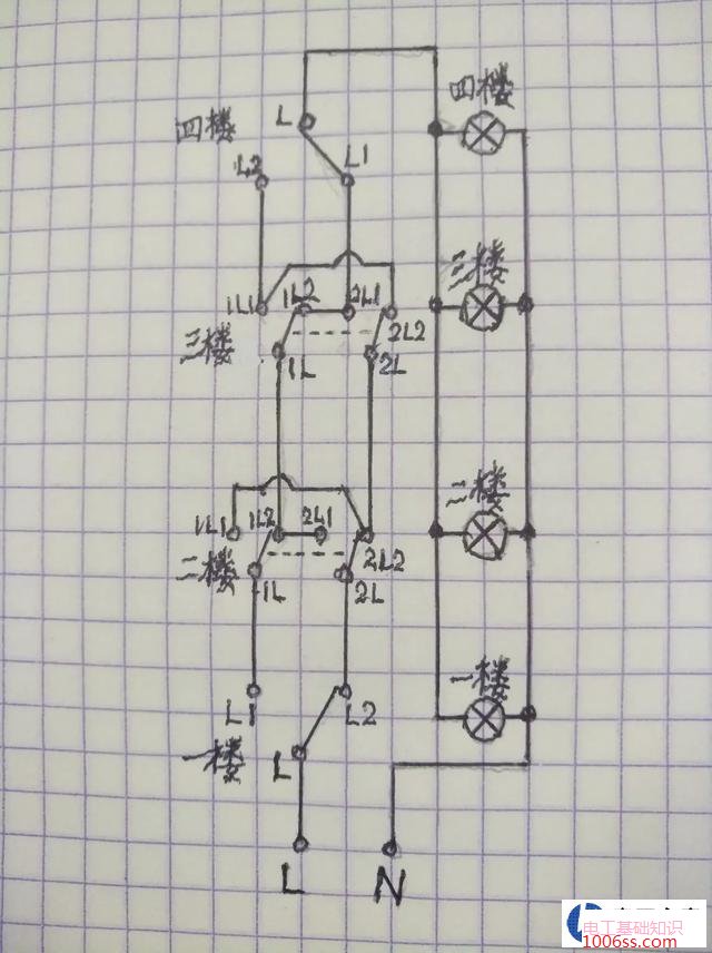 家用多层楼梯开关怎么接?需要什么样的开关