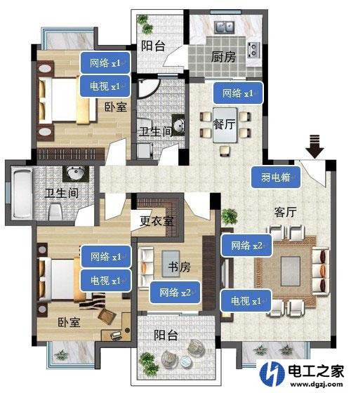 新房的网络布线如何规划?怎样布置新房的网线
