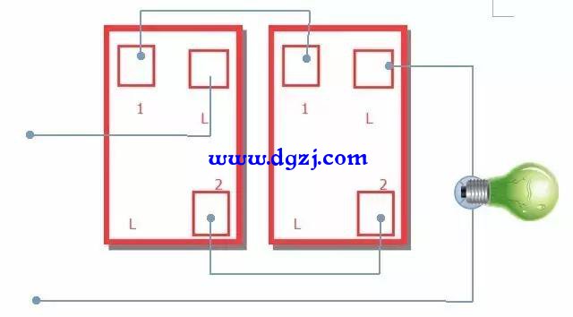 双联开关的原理是什么?双联开关的接法有几种