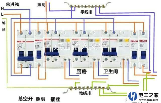 家里电闸的按钮要全部推上去吗