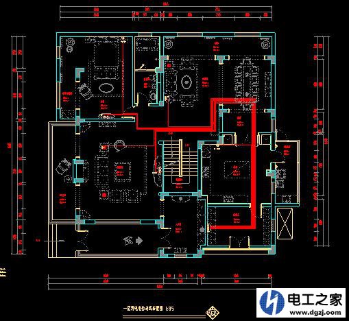 家装电路图的绘制及施工流程