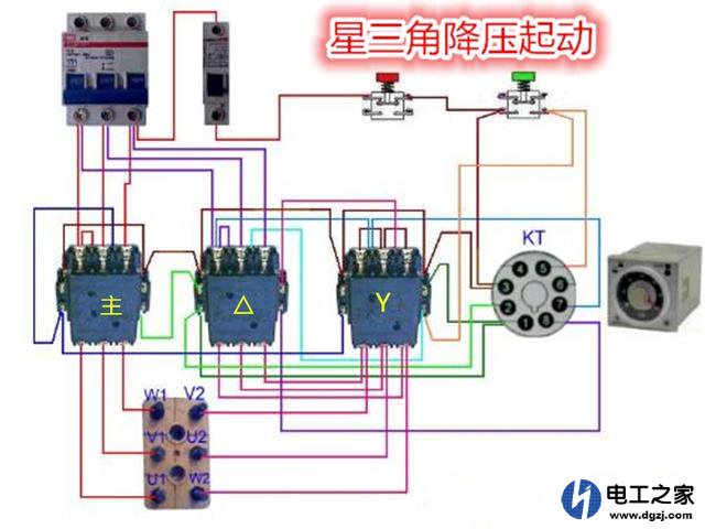 直接启动电路加什么装置变为间接启动