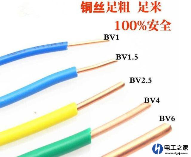 家装家用电器电线的选择