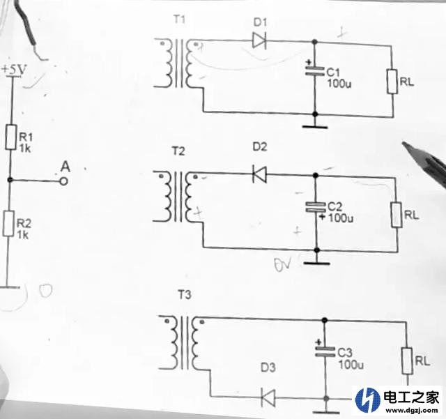 电子电路中负电压起什么作用