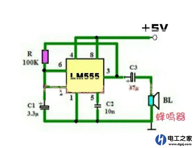 电磁炉蜂鸣器拆下来后怎么才能发出响声