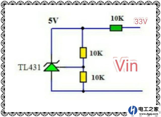 运放构成的直流放大器将5V直流电压放大到30V