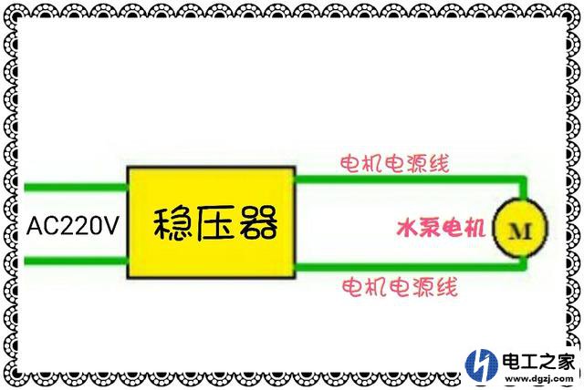 水泵电机电源线过长带不起来水泵怎么解决