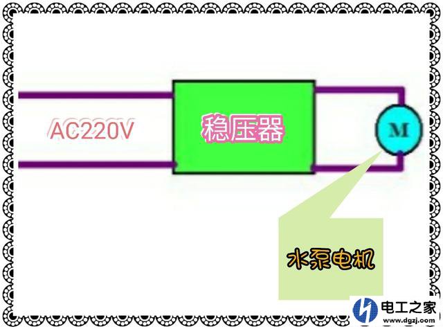 水泵电机电源线过长带不起来水泵怎么解决