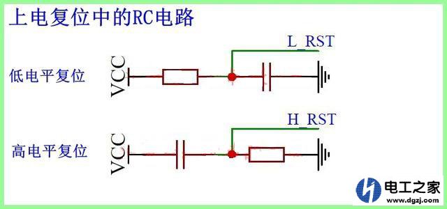 RC串联接地的几种电路