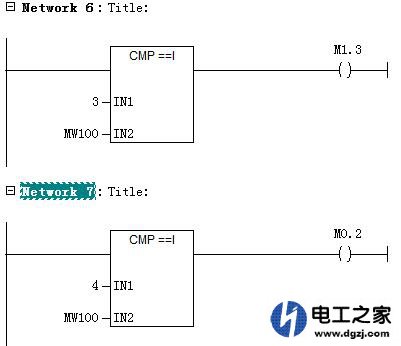 西门子plc一个按钮控制三盏灯的梯形图