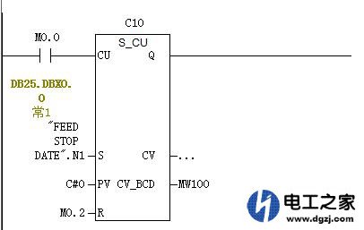 西门子plc一个按钮控制三盏灯的梯形图