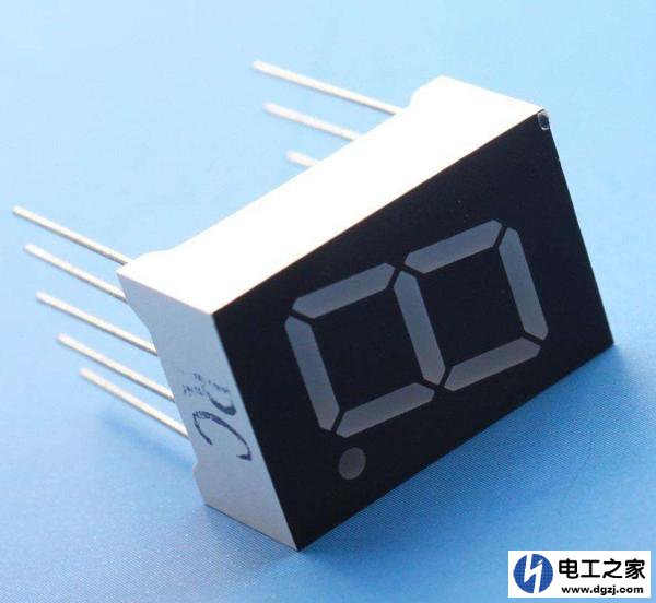 8段数码管内部的LED怎么排列