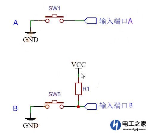 通俗易懂讲解上拉电阻和下拉电阻的原理