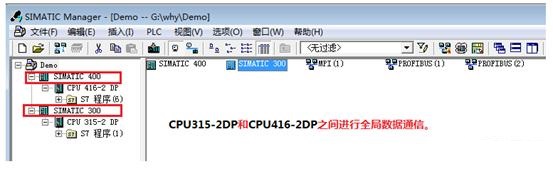 如何实现PLC之间的全局数据通信