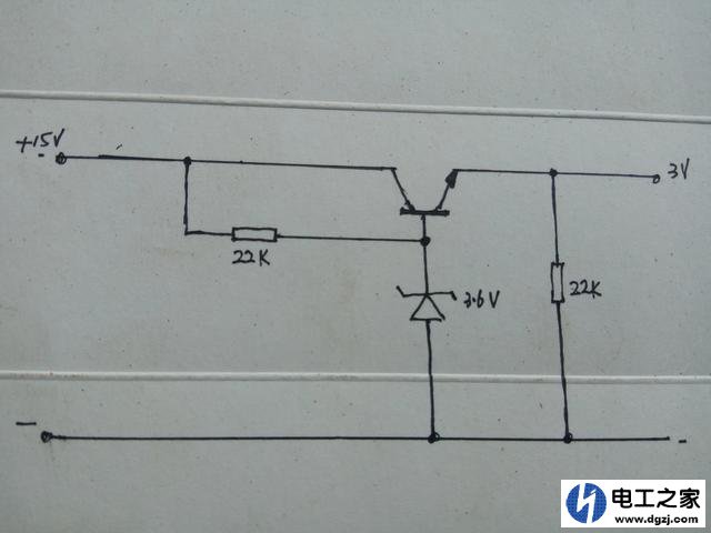 将15V转换为3V输出怎么实现