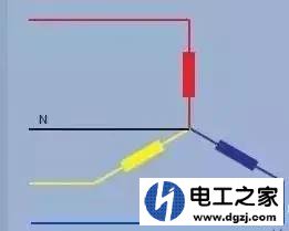 三相电引出单相做控制回路零线怎么取