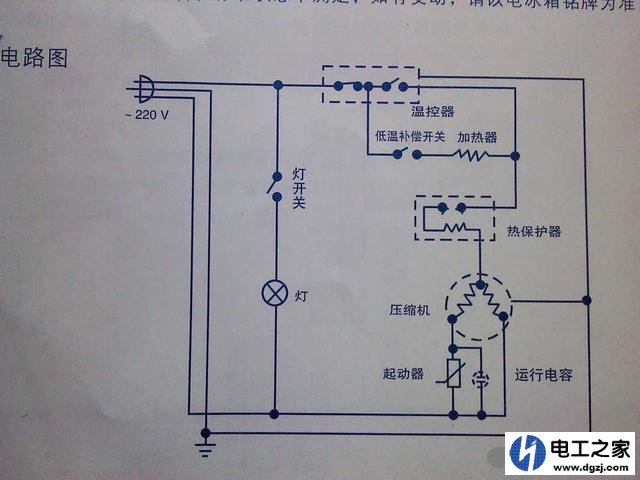 冰箱为什么火线和零线是通的