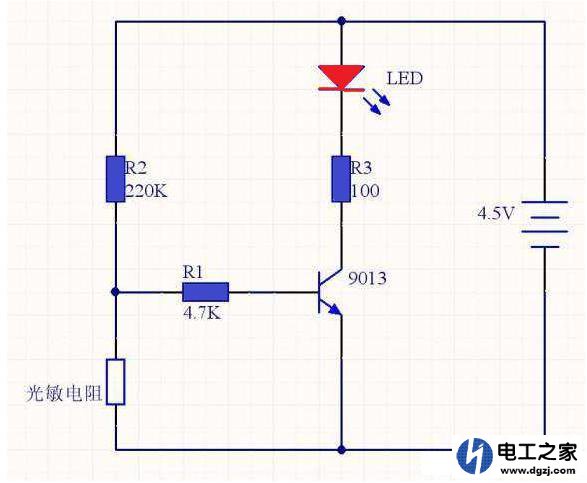 用手机充电器控制发光LED的方案