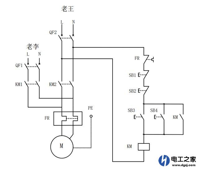 两家人一个抽水机如何自动控制