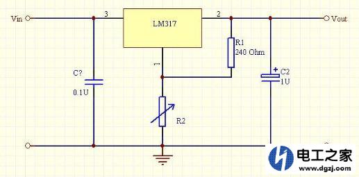 LM317引脚识别方法