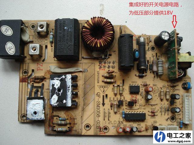 电磁炉18v5v来电原理图