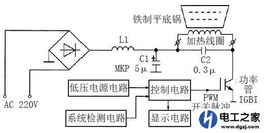 电磁炉18v5v来电原理图